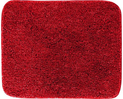 Badematte - Serie "Melange", rot , ca. 50x60 cm - rot - 1