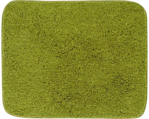 Badematte - Serie "Melange", kiwigrün , ca. 50x60 cm - kiwigrün - 1