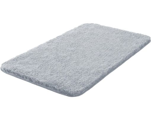 Badematte - Serie "Melange", silber , ca. 60x100 cm - silber - 2