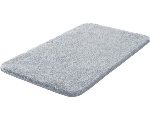 Badematte - Serie "Melange", silber , ca. 80x140 cm - silber - 2