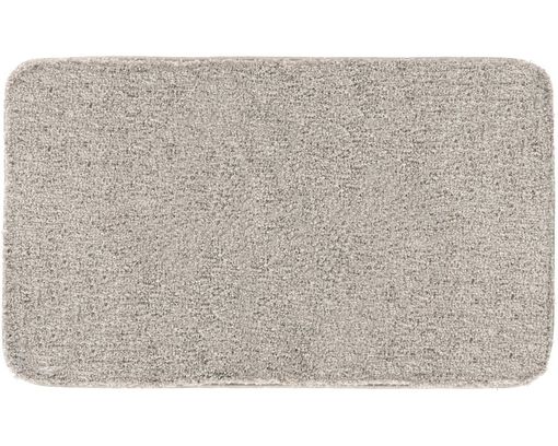 Badematte - Serie "Melange", taupe , ca. 50x80 cm - taupe - 1
