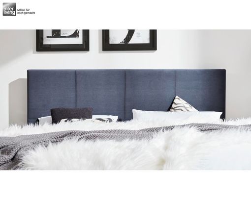 Interliving 1410 Boxspringbett dunkelblau, 180x200 cm - Dunkelblau - 2
