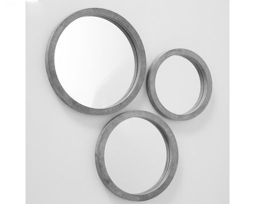 Wandspiegel "You" weiß, Durchmesser ca. 30 cm - Weiß - 1