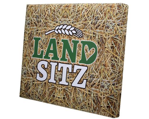 Bierkasten Sitzpolster "Landsitz", ca. 34x44 cm - Braun - 2