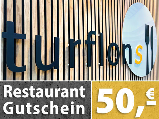 Geschenkgutschein Restaurant 50,- Euro -  - 1
