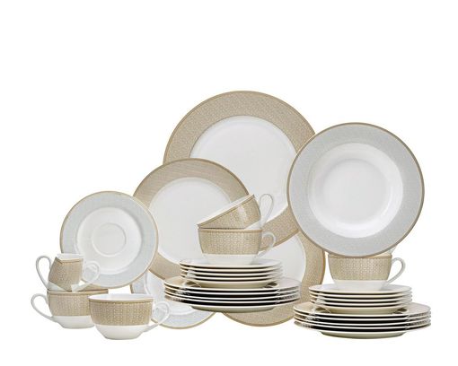 18-teiliges Kaffeeservice "Geo" -  - 2