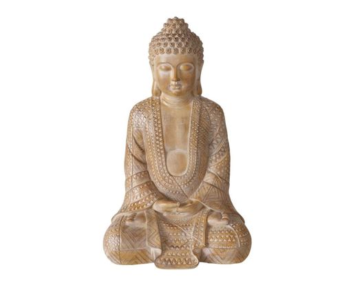 Buddha-Figur "Legolas", ca. 30 cm - Braun - 1