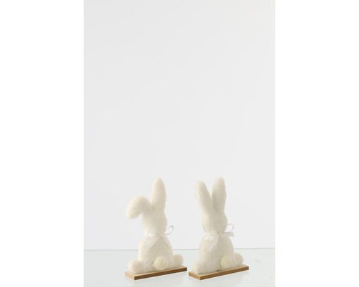 Deko-Hase, ca. 23 cm - Weiß - 1