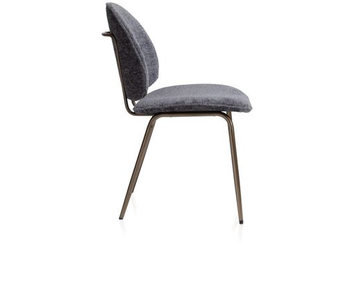 Coco Maison Stuhl "Kjel", anthrazit - Anthrazit - 3