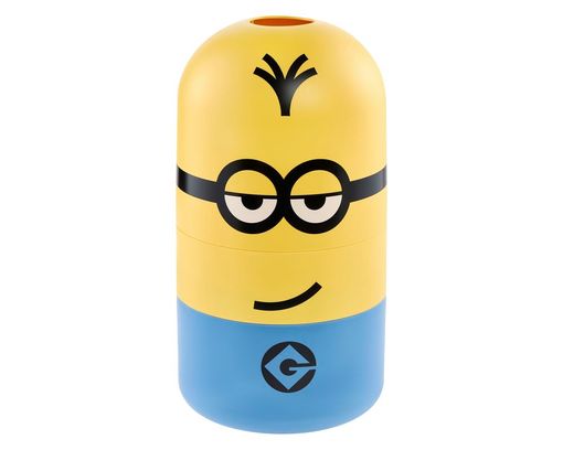 Aufbewahrungsbox "Kevin", ca. 10 Liter - Gelb/Blau - 1