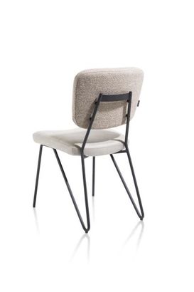 XOOON June, Stuhl + Taschenfederkern - Schwarz/ Anthrazit, Blau, Braun, Grau, Gruen, Orange, Pink, Rot, Taupe, Weiss, Gelb - 3