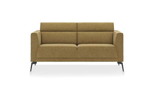 XOOON Fiskardo, 2-Sitzer - Schwarz/ Anthrazit, Blau, Braun, Grau, Gruen, Orange, Pink, Rot, Taupe, Weiss, Gelb - 1