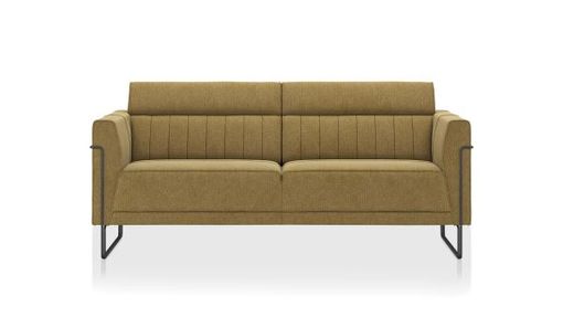 XOOON Fiskardo, 2.5-Sitzer - Schwarz/ Anthrazit, Blau, Braun, Grau, Gruen, Orange, Pink, Rot, Taupe, Weiss, Gelb - 3