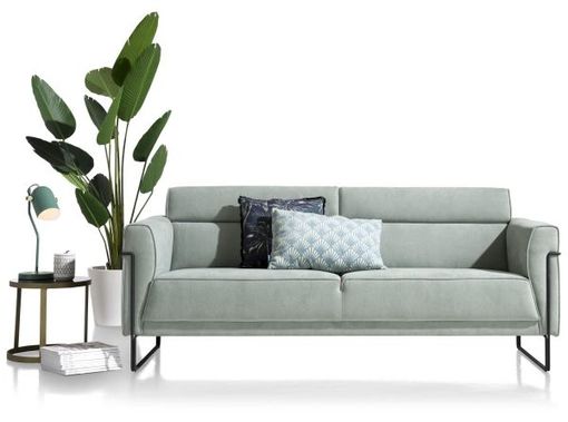 XOOON Fiskardo, 3-Sitzer - Schwarz/ Anthrazit, Blau, Braun, Grau, Gruen, Orange, Pink, Rot, Taupe, Weiss, Gelb - 15