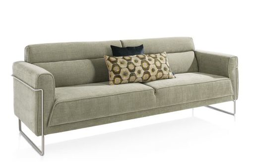 XOOON Fiskardo, 3-Sitzer - Schwarz/ Anthrazit, Blau, Braun, Grau, Gruen, Orange, Pink, Rot, Taupe, Weiss, Gelb - 4