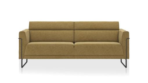 XOOON Fiskardo, 3-Sitzer - Schwarz/ Anthrazit, Blau, Braun, Grau, Gruen, Orange, Pink, Rot, Taupe, Weiss, Gelb - 7