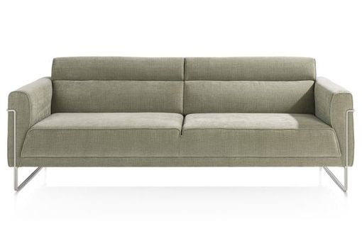 XOOON Fiskardo, 3-Sitzer - Schwarz/ Anthrazit, Blau, Braun, Grau, Gruen, Orange, Pink, Rot, Taupe, Weiss, Gelb - 9