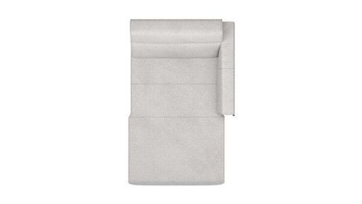 XOOON Fiskardo, Longchair rechts - Schwarz/ Anthrazit, Blau, Braun, Grau, Gruen, Orange, Pink, Rot, Taupe, Weiss, Gelb - 1