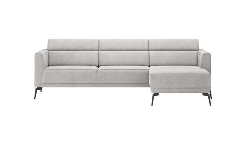 XOOON Fiskardo, Longchair rechts - Schwarz/ Anthrazit, Blau, Braun, Grau, Gruen, Orange, Pink, Rot, Taupe, Weiss, Gelb - 8