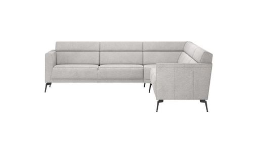 XOOON Fiskardo, 2.5-Sitzer Armlehne rechts - Schwarz/ Anthrazit, Blau, Braun, Grau, Gruen, Orange, Pink, Rot, Taupe, Weiss, Gelb - 6