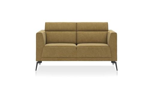 XOOON Fiskardo, 2-Sitzer - small - Schwarz/ Anthrazit, Blau, Braun, Grau, Gruen, Orange, Pink, Rot, Taupe, Weiss, Gelb - 1