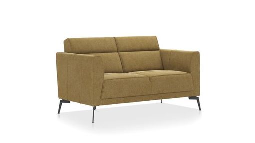 XOOON Fiskardo, 2-Sitzer - small - Schwarz/ Anthrazit, Blau, Braun, Grau, Gruen, Orange, Pink, Rot, Taupe, Weiss, Gelb - 2