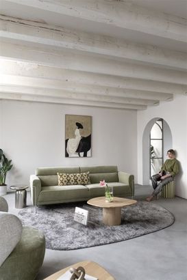 XOOON Fiskardo, 4-Sitzer - Schwarz/ Anthrazit, Blau, Braun, Grau, Gruen, Orange, Pink, Rot, Taupe, Weiss, Gelb - 10