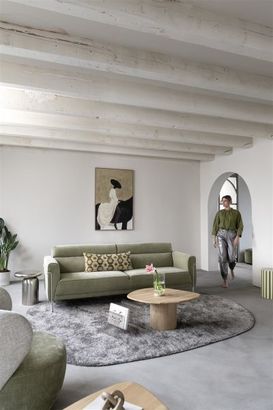 XOOON Fiskardo, 4-Sitzer - Schwarz/ Anthrazit, Blau, Braun, Grau, Gruen, Orange, Pink, Rot, Taupe, Weiss, Gelb - 9