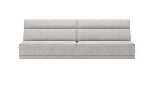 XOOON Fiskardo, 4-Sitzer ohne Armlehnen - Schwarz/ Anthrazit, Blau, Braun, Grau, Gruen, Orange, Pink, Rot, Taupe, Weiss, Gelb - 1