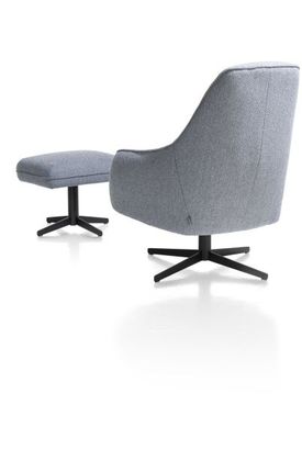 XOOON Oviedo, Sessel mit hohe Rücken - Schwarz/ Anthrazit, Blau, Braun, Grau, Gruen, Orange, Pink, Rot, Taupe, Weiss, Gelb - 12