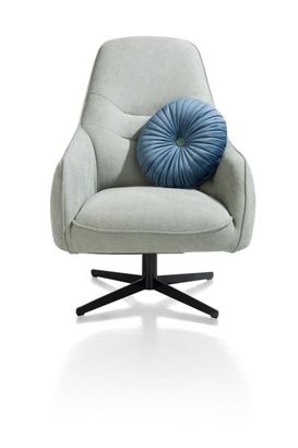 XOOON Oviedo, Sessel mit hohe Rücken - Schwarz/ Anthrazit, Blau, Braun, Grau, Gruen, Orange, Pink, Rot, Taupe, Weiss, Gelb - 2