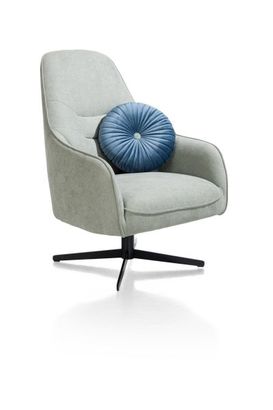 XOOON Oviedo, Sessel mit hohe Rücken - Schwarz/ Anthrazit, Blau, Braun, Grau, Gruen, Orange, Pink, Rot, Taupe, Weiss, Gelb - 3