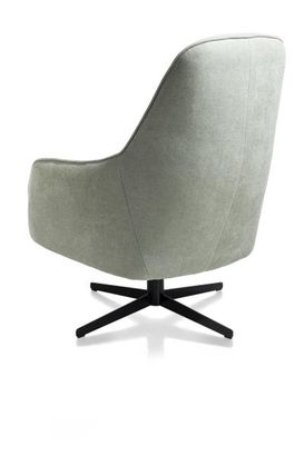 XOOON Oviedo, Sessel mit hohe Rücken - Schwarz/ Anthrazit, Blau, Braun, Grau, Gruen, Orange, Pink, Rot, Taupe, Weiss, Gelb - 4