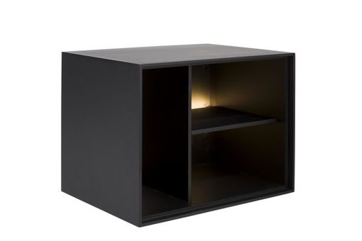 XOOON Elements, Box 45 x 60 cm. - lackiert - zum aufhängen + 3-Nischen + Led -  - 1