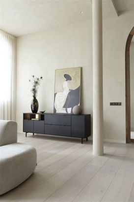 XOOON Elements, Sideboard 210 cm. - 3-Türen + 2-Laden + 3-Nischen + Led -  - 3