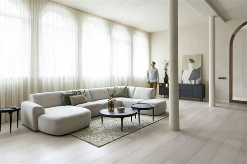 XOOON Elements, Sideboard 210 cm. - 3-Türen + 2-Laden + 3-Nischen + Led -  - 9