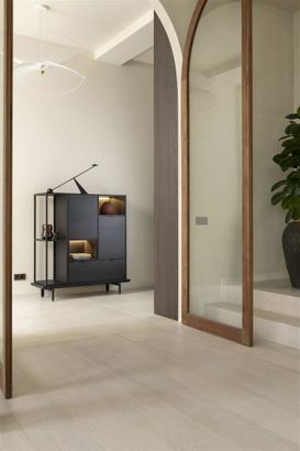 XOOON Elements, Highboard 90 cm. - 2-Türen + 1-Lade + 2-Nischen + Led -  - 4