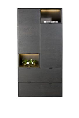 XOOON Elements, Schrank 90 cm. - 2-Türen + 2-Laden + 2-Nischen + Led -  - 1