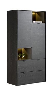 XOOON Elements, Schrank 90 cm. - 2-Türen + 2-Laden + 2-Nischen + Led -  - 2