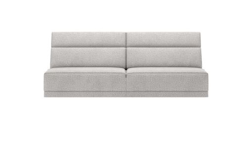 XOOON Fiskardo, 3-Sitzer ohne Armlehnen - Schwarz/ Anthrazit, Blau, Braun, Grau, Gruen, Orange, Pink, Rot, Taupe, Weiss, Gelb - 1