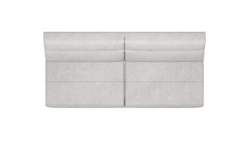 XOOON Fiskardo, 3-Sitzer ohne Armlehnen - Schwarz/ Anthrazit, Blau, Braun, Grau, Gruen, Orange, Pink, Rot, Taupe, Weiss, Gelb - 2