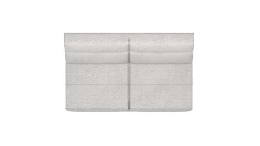 XOOON Fiskardo, 2-Sitzer ohne Armlehnen - Schwarz/ Anthrazit, Blau, Braun, Grau, Gruen, Orange, Pink, Rot, Taupe, Weiss, Gelb - 2