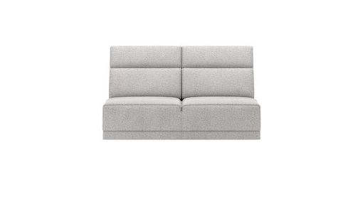 XOOON Fiskardo, 2-Sitzer small ohne Armlehnen - Schwarz/ Anthrazit, Blau, Braun, Grau, Gruen, Orange, Pink, Rot, Taupe, Weiss, Gelb - 1