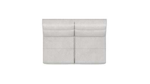 XOOON Fiskardo, 2-Sitzer small ohne Armlehnen - Schwarz/ Anthrazit, Blau, Braun, Grau, Gruen, Orange, Pink, Rot, Taupe, Weiss, Gelb - 2