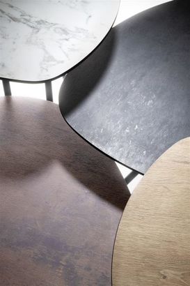 XOOON Masura, Tisch ovale - 240 x 110 cm - Schwarz, Grau - 4