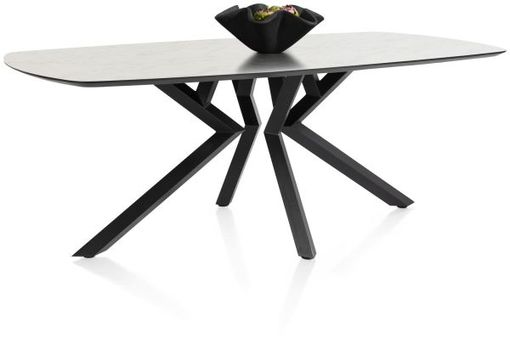 XOOON Masura, Tisch ovale - 200 x 105 cm - Weiß - 2