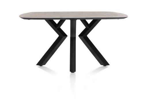 XOOON Masura, Tisch ovale - 150 x 105 cm - Braun - 1