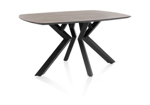 XOOON Masura, Tisch ovale - 150 x 105 cm - Braun - 2