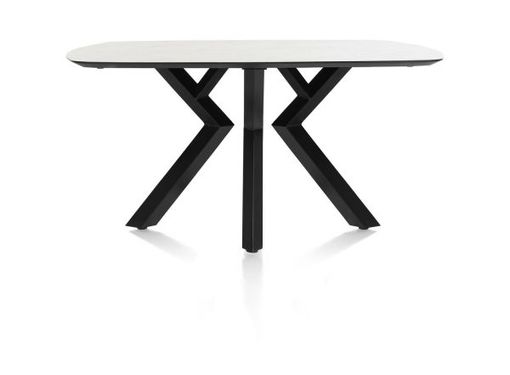 XOOON Masura, Tisch ovale - 150 x 105 cm - Weiß - 1