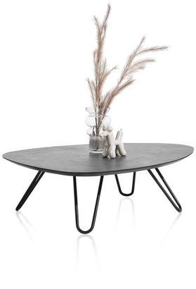 XOOON Masura, Couchtisch 110 x 88 cm - Schwarz, Grau - 3